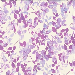 Batikstof - Branches - Lilac