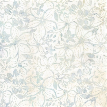 Batikstof - Starflowers - Topsail