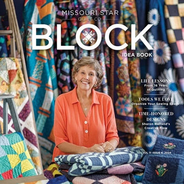 Patchworkmønsterblad - Block Magazine no 6 - 2024