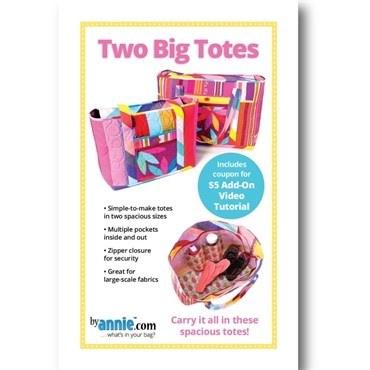 Taske symønster - ByAnnie - Two Big Totes