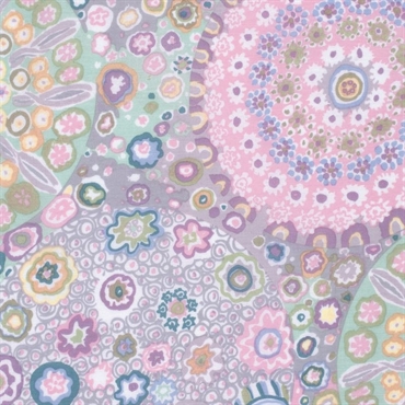 Kaffe Fassett Patchworkstof - Millefiore - Grey