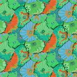 Kaffe Fassett Patchworkstof - Lotus - Emerald