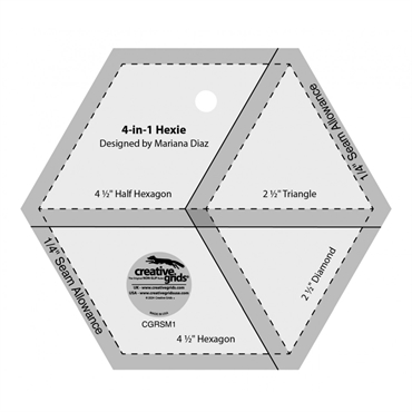 Patchworklineal - 4-in-1 Hexie